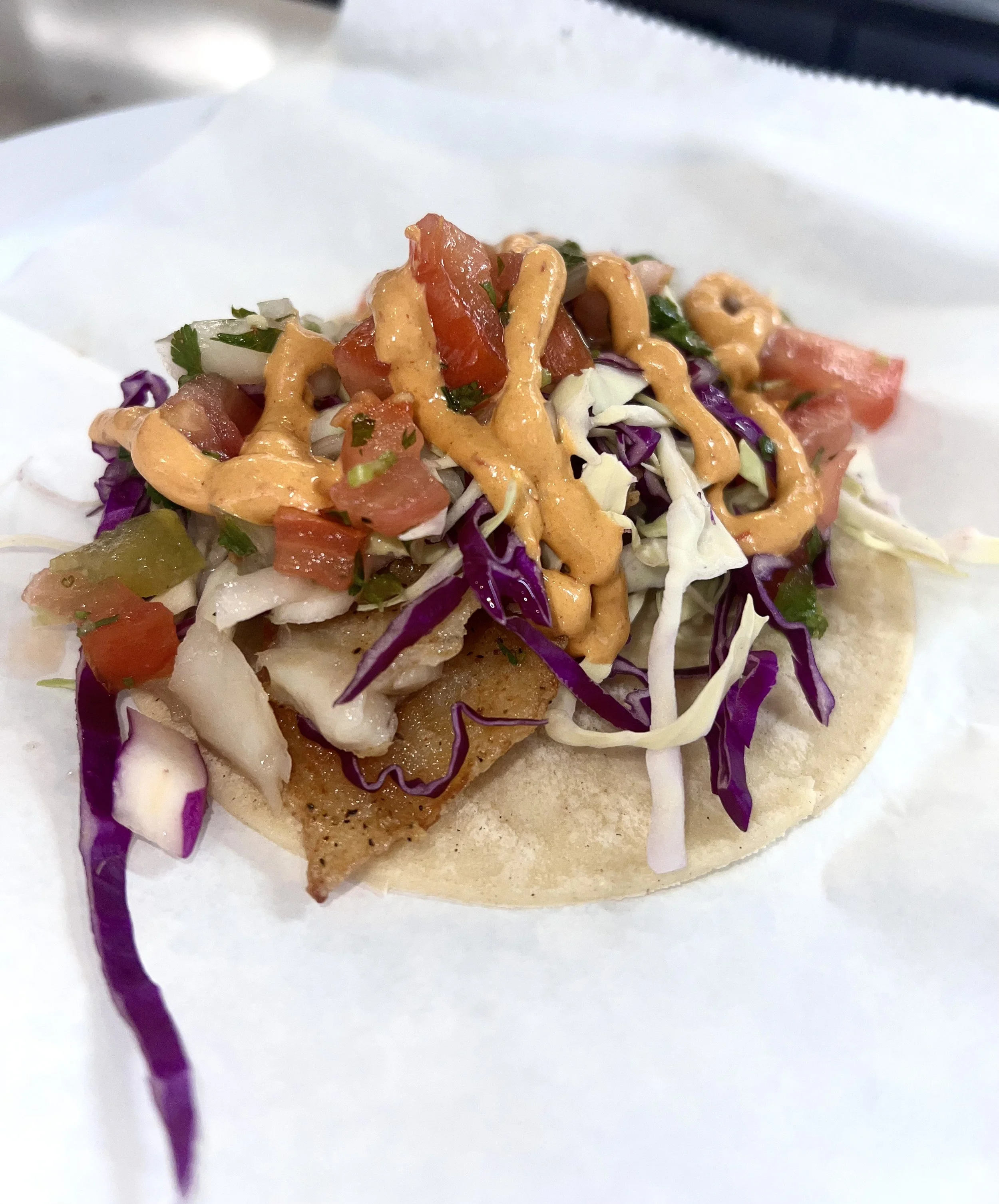 Fish Taco Baja Style