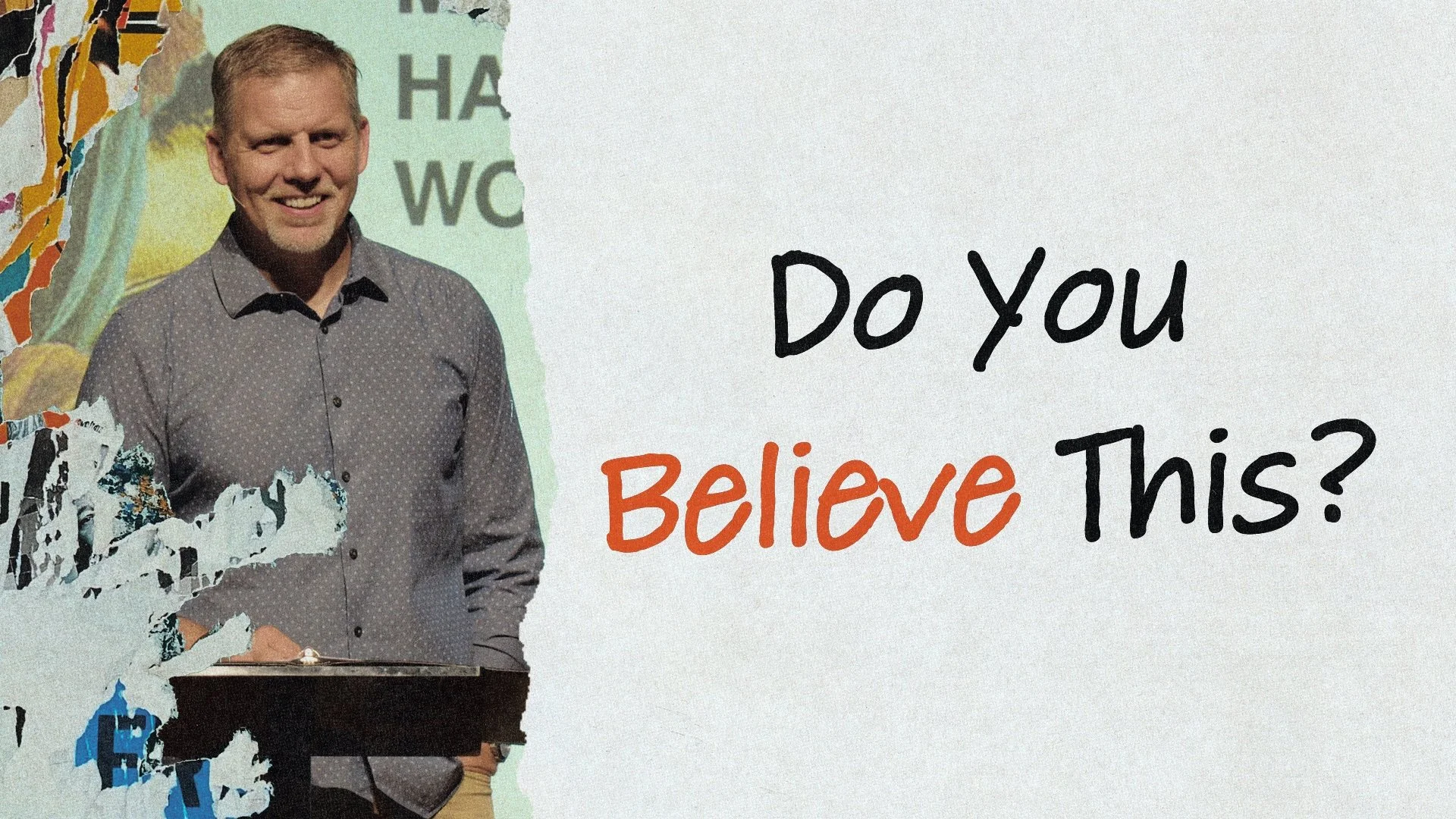 Do You Believe This?