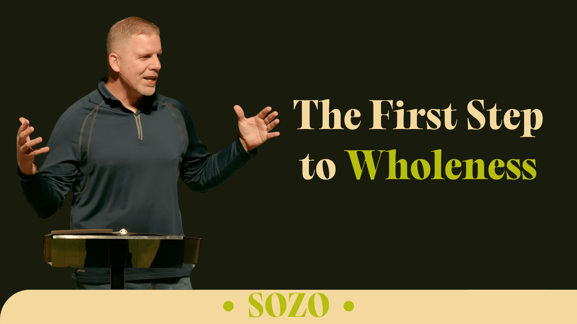 The First Step to Wholeness