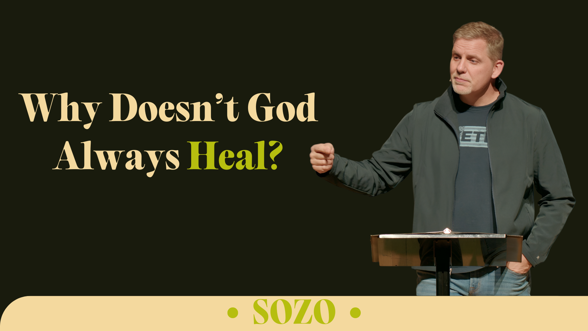 Why Doesn't God Always Heal?