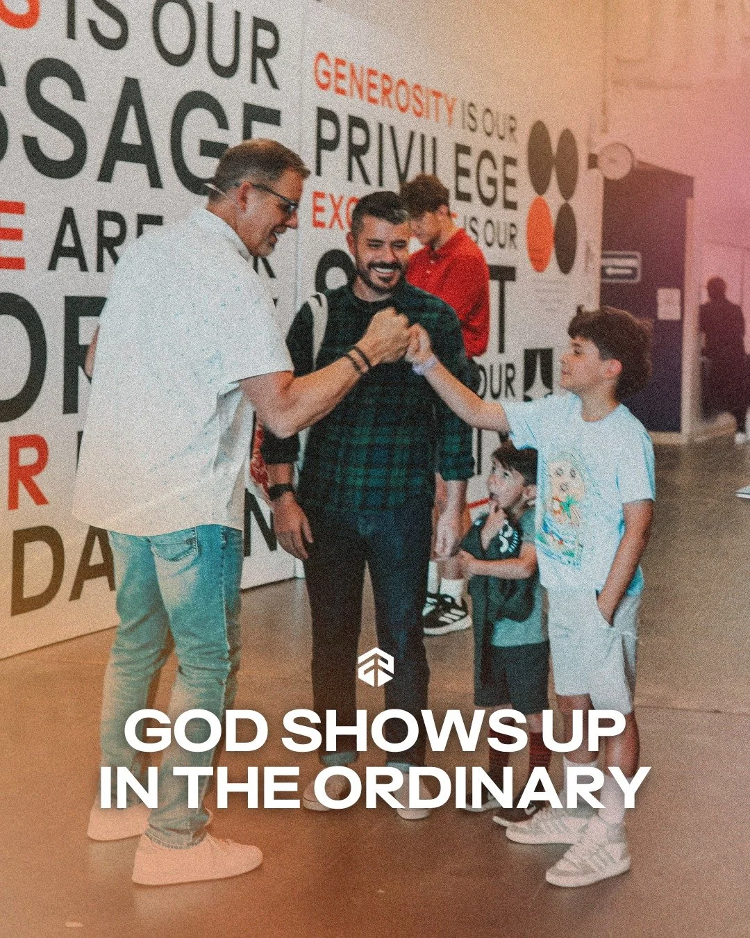 Jesus is ALWAYS with us. It doesn't matter if it's the grocery store or the sidelines of a preschool soccer game.

He&rsquo;s with us when we&rsquo;re scared, when we&rsquo;re lonely, and when we&rsquo;re hurting. And He stays close even when things 