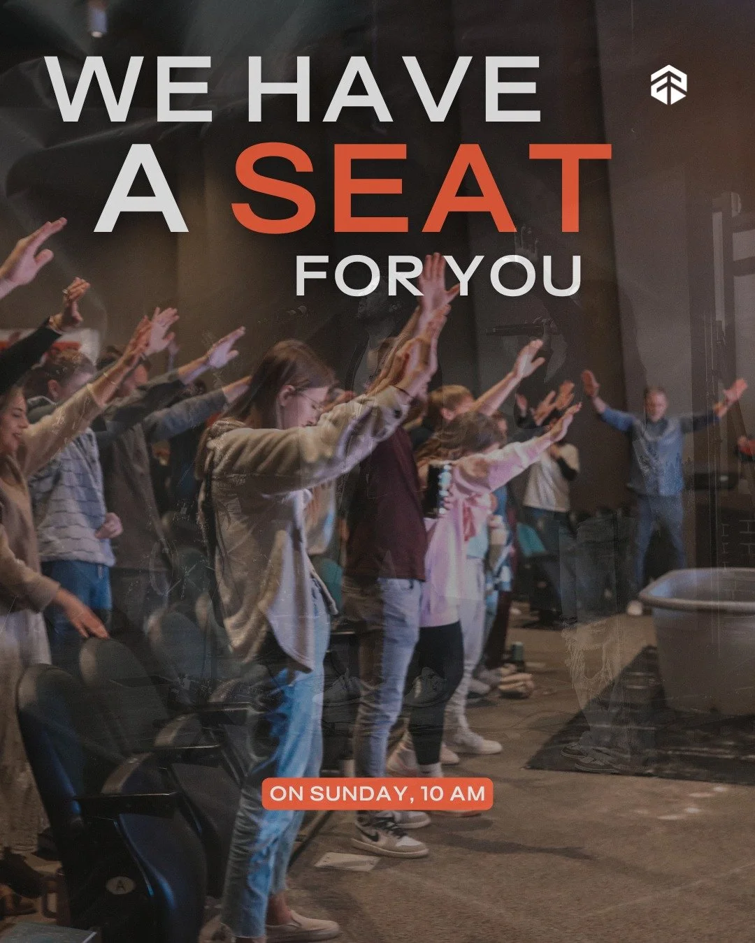 Sunday is here, and we believe God has something incredible for you today. 🙌

Bring your family, bring your neighbors... we've got a seat saved for them all. 😉

We'll see you at 10 AM!