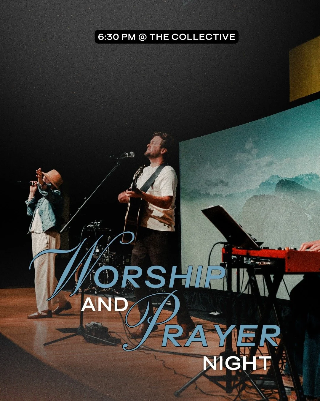 Prayer &amp; Worship Night is one of the best nights of the month, and it's happening tonight at 6:30 PM. 🙌

This season can be so full, and tonight is an opportunity to stop and pause, remembering just how loved you are by God.

We'll see you tonig