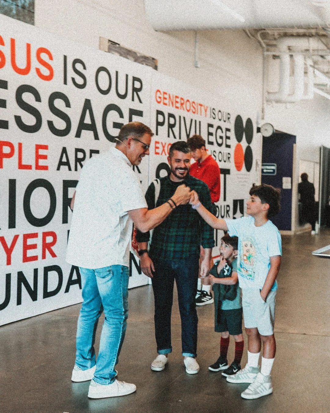 In the middle of all the chaos, there&rsquo;s power in simply coming together with others, lifting each other up, and remembering that God is right there with us. 

Whether it&rsquo;s a simple prayer or a conversation, you&rsquo;re not walking throug