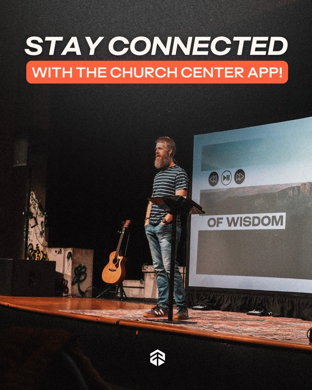Staying connected can feel overwhelming. Life moves quickly, and it's easy to miss what matters most.

The Church Center App is our one-stop place for church life. You can sign up for events, join a group, check in your family, and stay connected to 