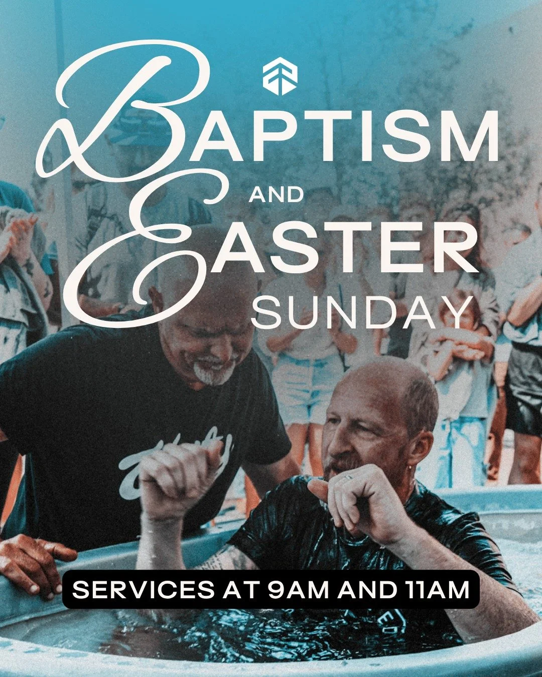 Today is the day! ✝️

Easter Sunday is a reminder of what Jesus did for all of us. He conquered the grave so we can walk in freedom, knowing we are loved. 

So today, join us at either the 9 AM or 11 AM to celebrate God's goodness with the baptism of