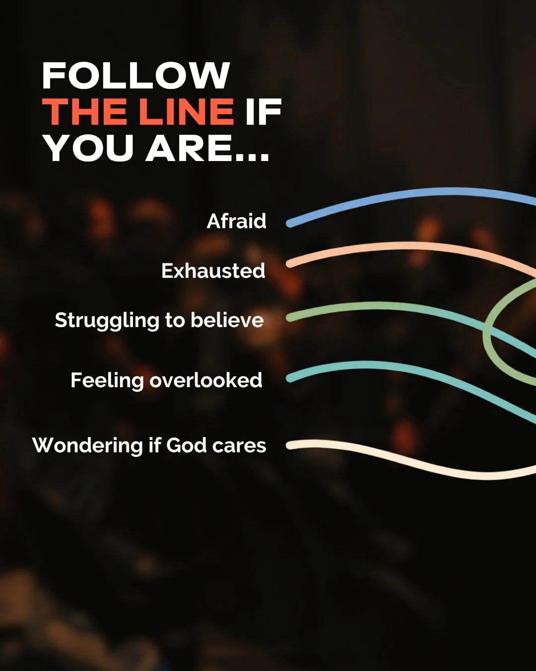 Different questions may lead us through different paths, but the Word always points us back to what is true.

Wherever you find yourself today, there&rsquo;s a message here for you that's worth following.
