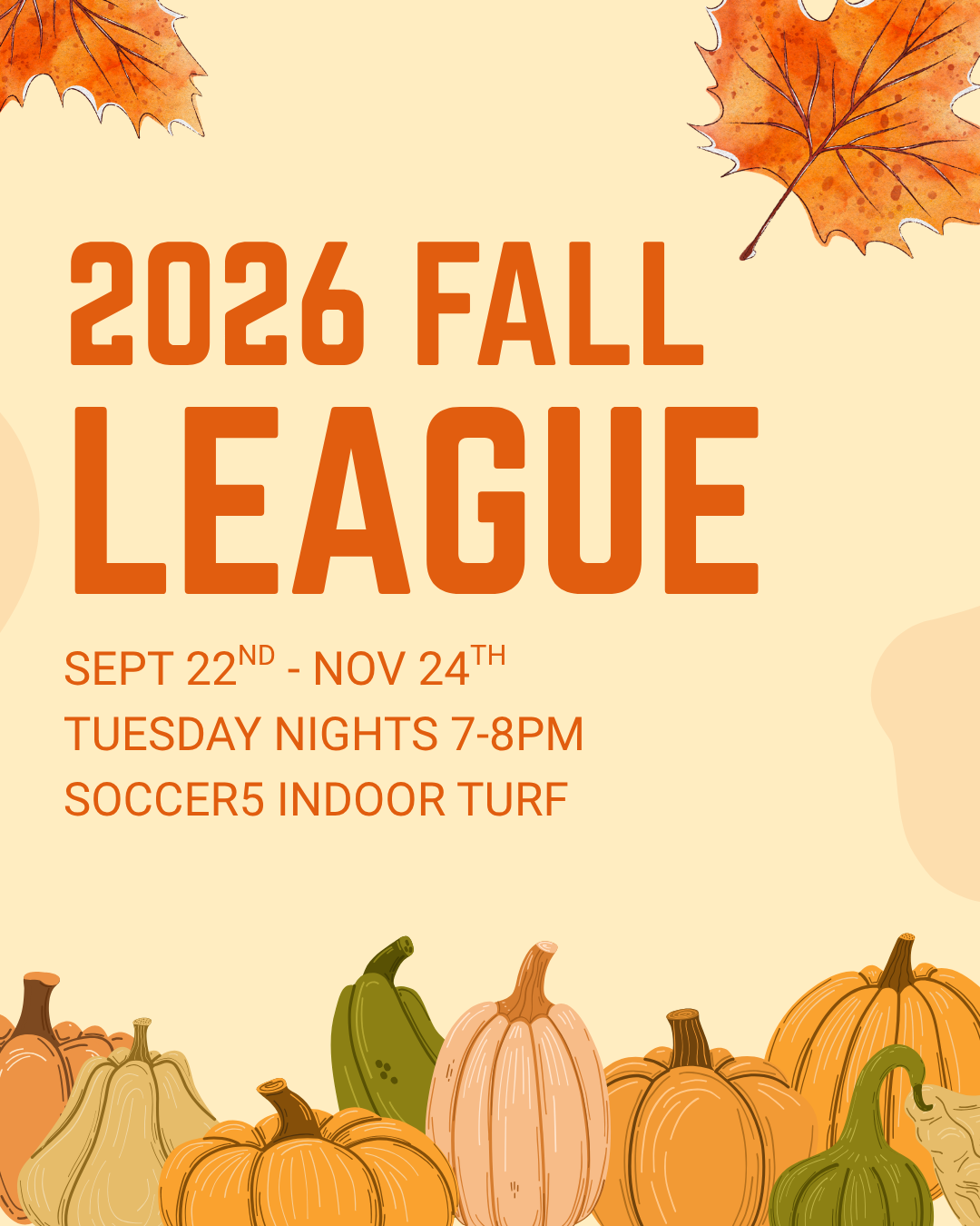 2026 Fall Adult League