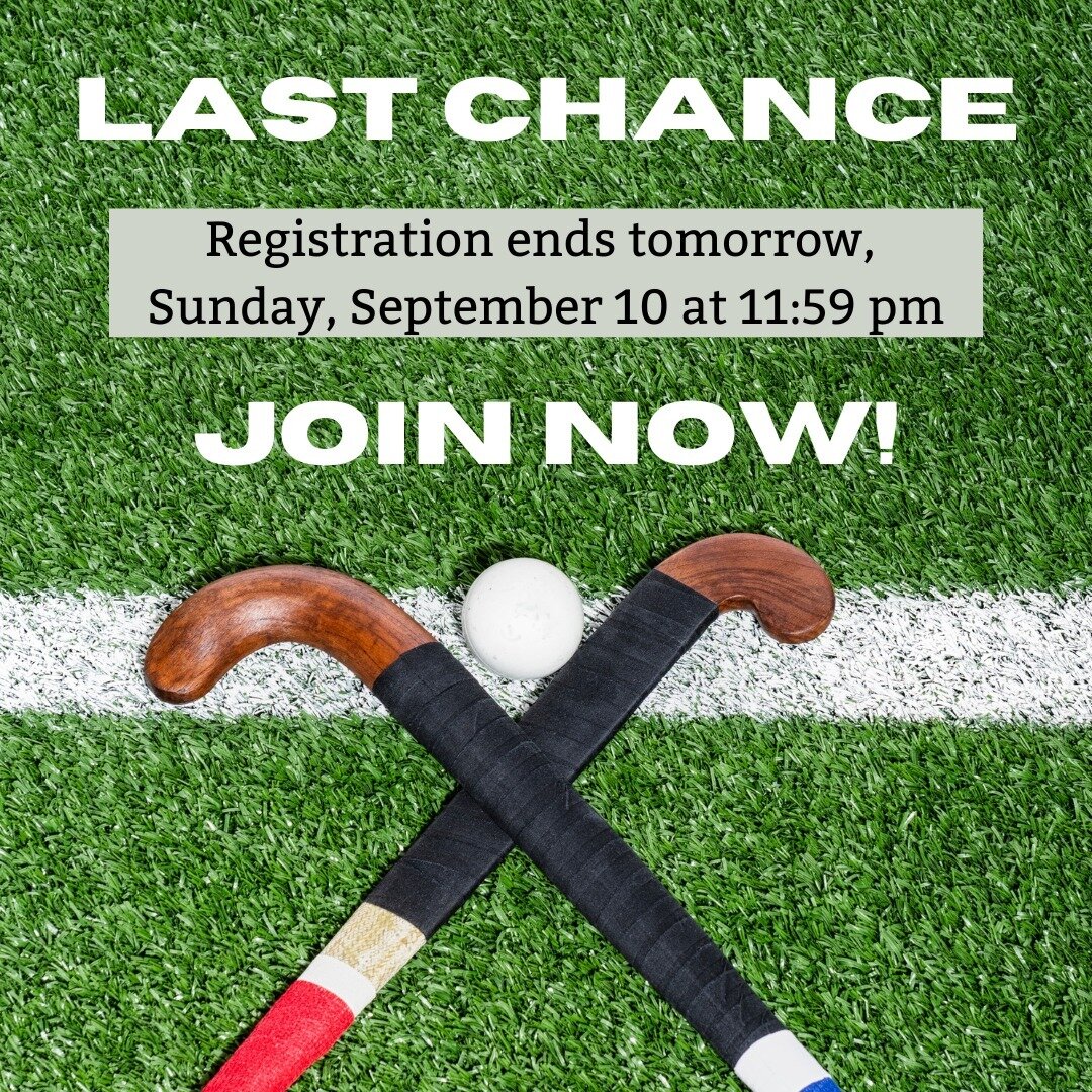 Hurry now to register by tomorrow, Sunday, September 10th at 11:59 pm to join us for our fall youth and adult leagues! 

Register link in bio - 
We can't wait to meet you out on the field!