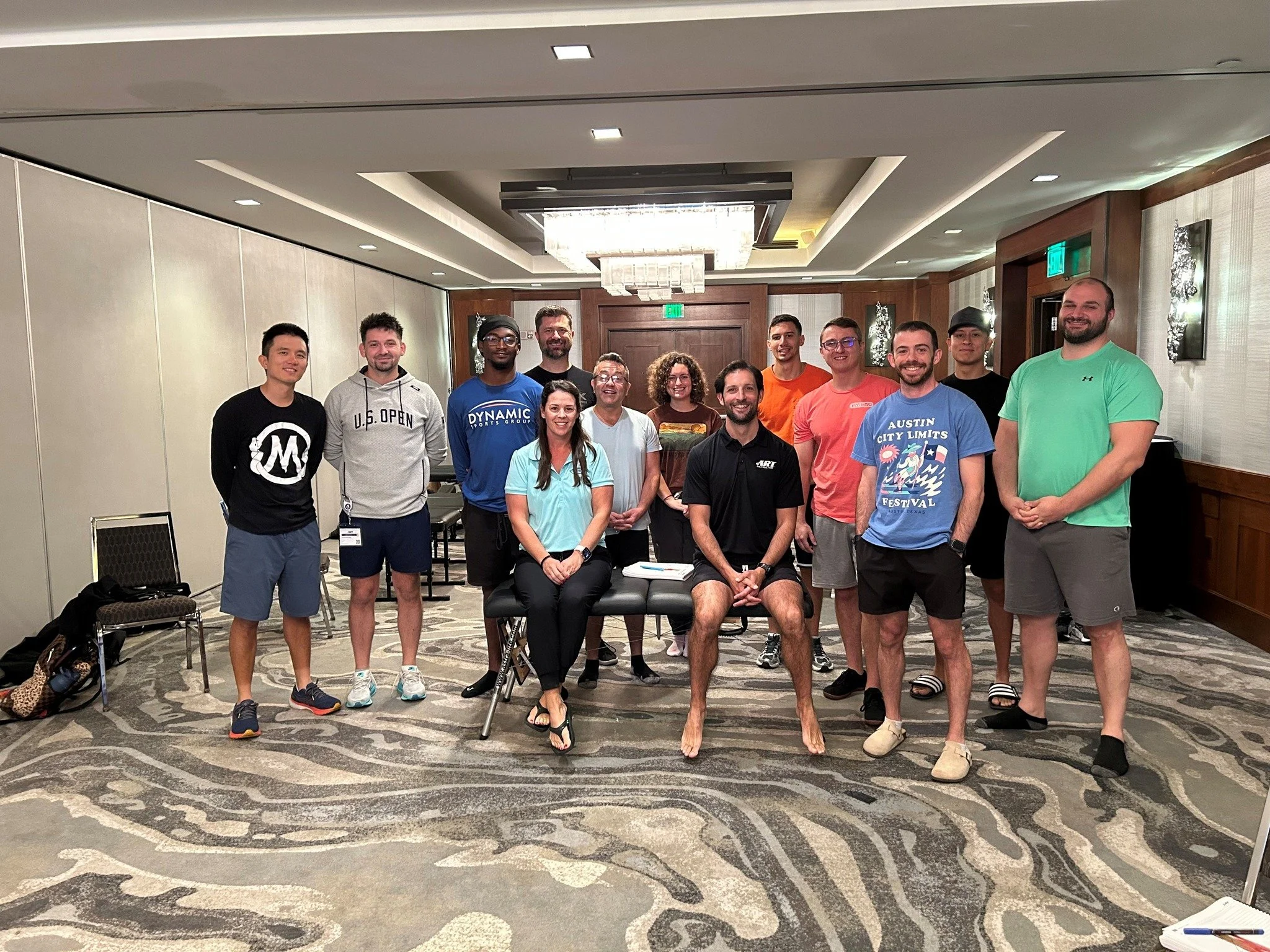 Dr. Hinkle hit the road this weekend and made his way to Dallas, Texas for Active Release Technique’s Lower Extremity Level 1 course.
It was an awesome weekend of hands-on learning focused on improving mobility, relieving pain, and helping pat