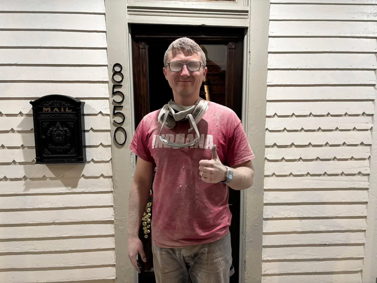 Chiropractic can be really dirty sometimes&hellip;

Just kidding. Dr. Hinkle was doing his best mikerowe impression. Maybe he shouldn&rsquo;t&hellip; but insulation won&rsquo;t install itself. 

Looks like he fell in. Just marvel at the clumps in his