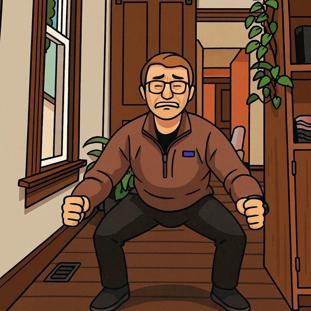 🎁 12 Days of Giving PSA! 🎁

Big announcement. This year Dr. Hinkle is adding something new to our fundraiser and it involves his legs suffering.

💥 Dr. Hinkle will perform ONE SQUAT for every single dollar donated. 💥

And before you ask&hellip; n