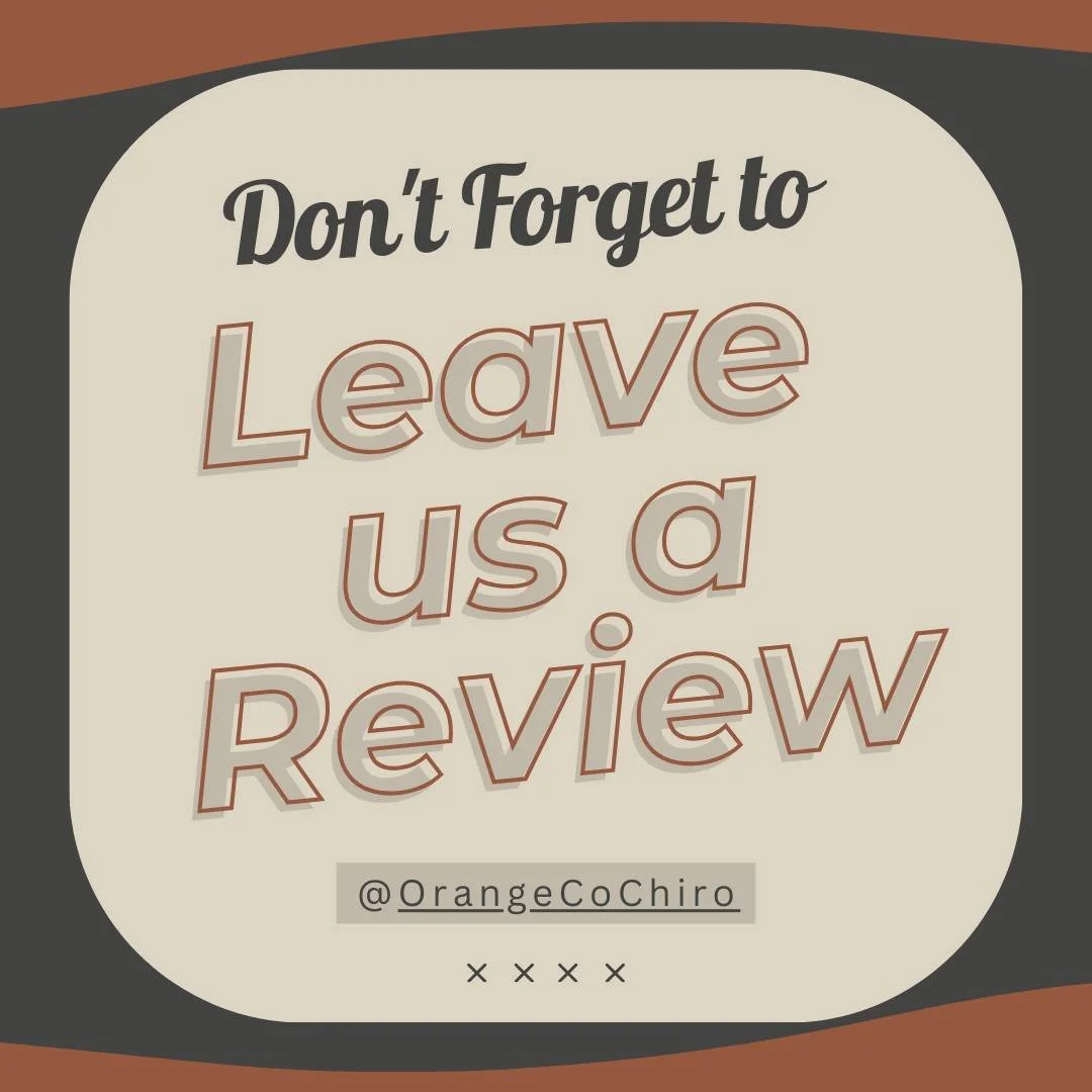 Public service announcement. If Orange County Chiropractic has helped you move, feel, or function better, the best way to support us is with a quick online review. It only takes a minute and helps more people find the care they need.

https://tinyurl