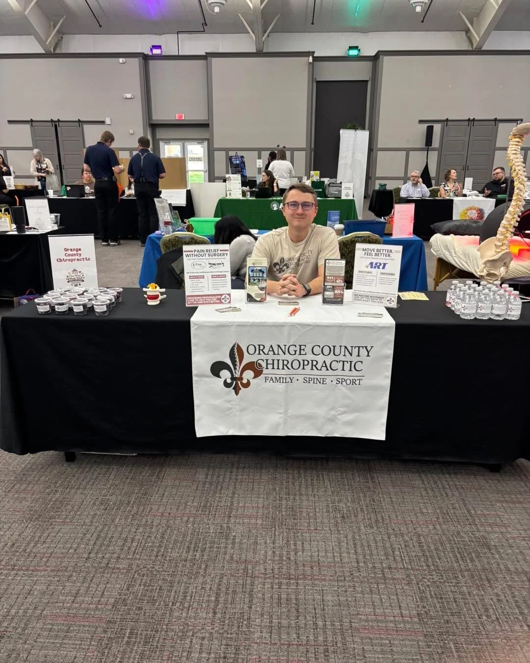 Oops I did it again - Britney Spears

Dr. Hinkle is back at it, leaving no stone unturned as he continues spreading the word about Orange County Chiropractic.

Today we interacted with the great people who work at frenchlickresort