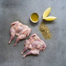 BUTTERFLIED QUAIL. 6PER PACK. FROZEN