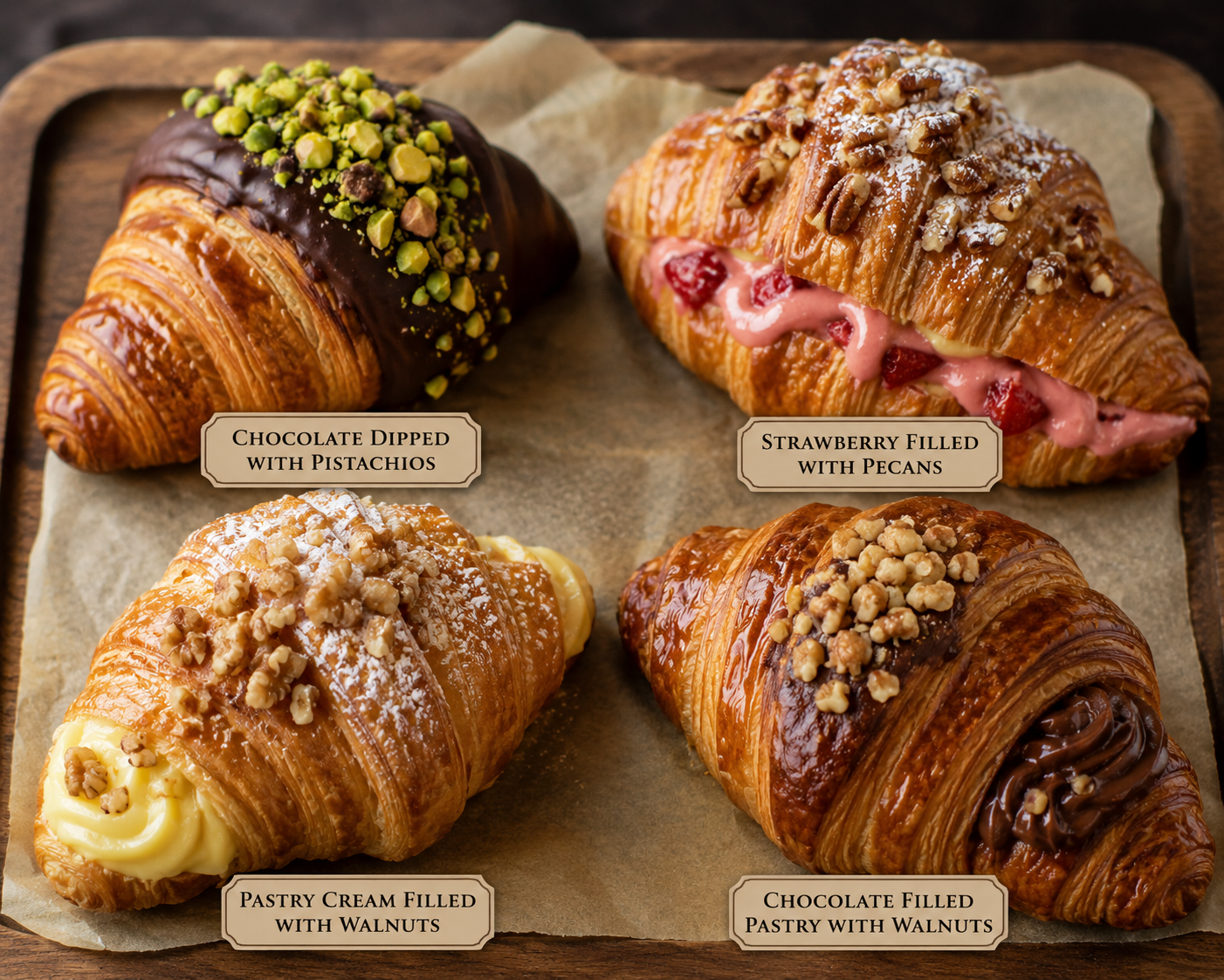 Gourmet Filled Croissant Collection