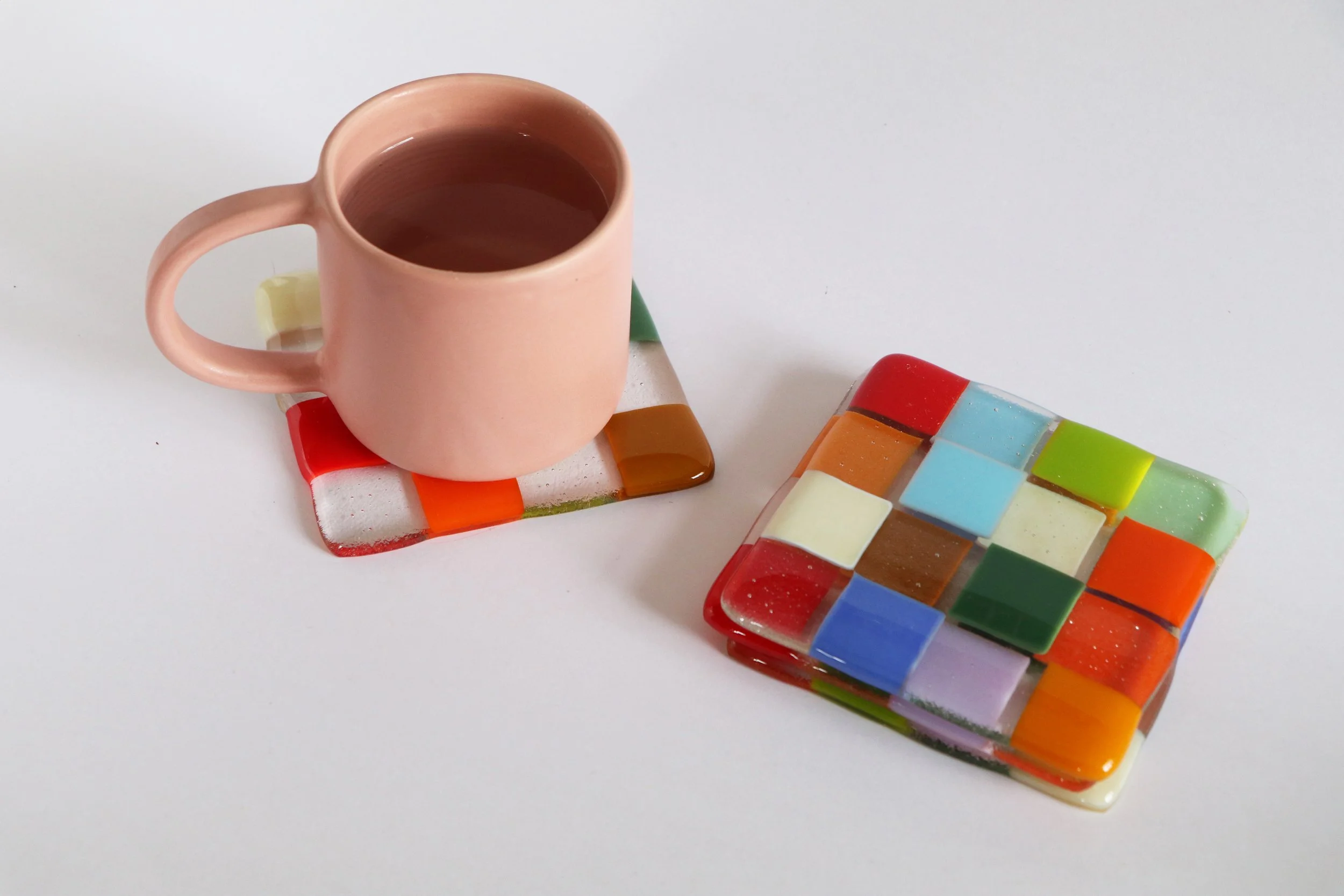 Georgi Checker Coasters