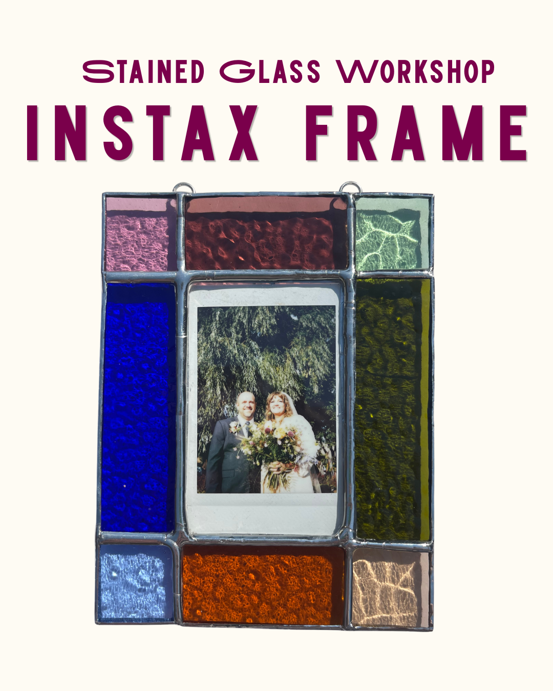 Instax mini Stained Glass Workshop | Wednesday, September 16th 6:30 - 8:00 PM At The Yeti Bar SLC