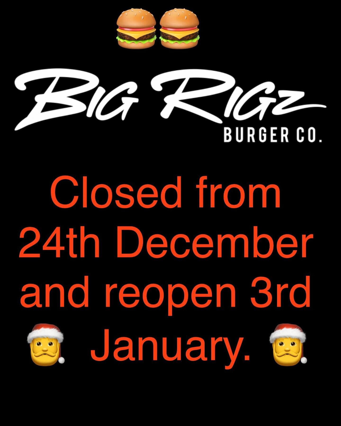 Last week of trade for the year legends! Open until Saturday night this week, closed Sunday 24th then back at it Wednesday 3rd Jan.
It&rsquo;s been a massive year for us with the move into our new premises and we&rsquo;re so grateful for all the supp