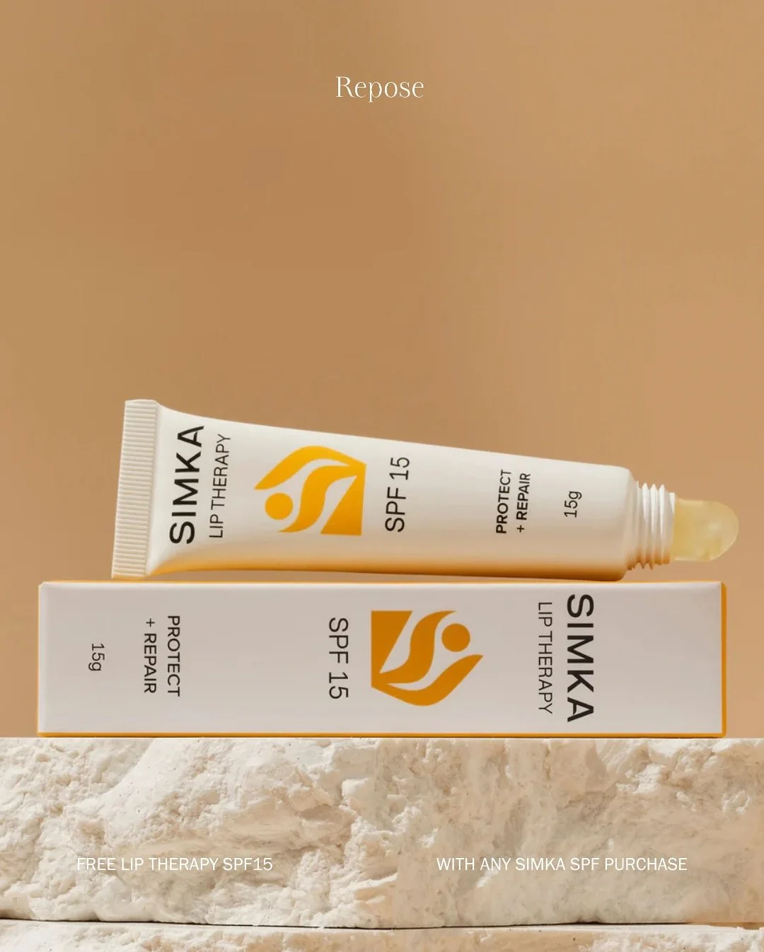 Simka SPF - Where Sun Protection meets Skincare. With every Simka SPF purchase this month received a free Simka Lip Therapy valued at $30