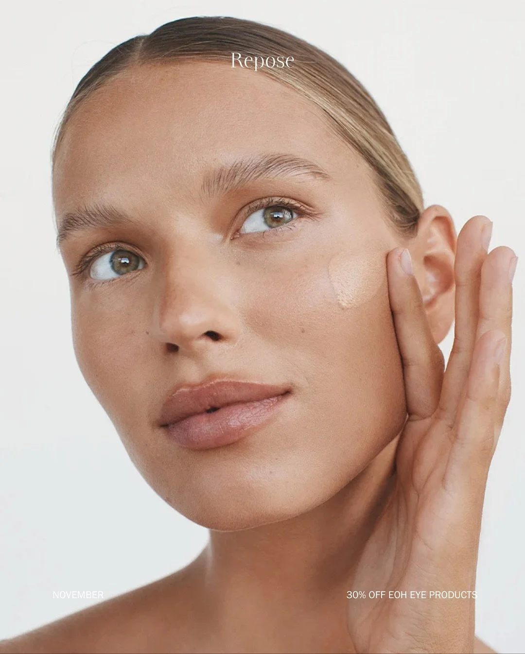 November Promotion &mdash; 
Purchase any Eye Of Horus Second Skin Foundation to receive 30% off any Eye Of Horus Eye Makeup Products