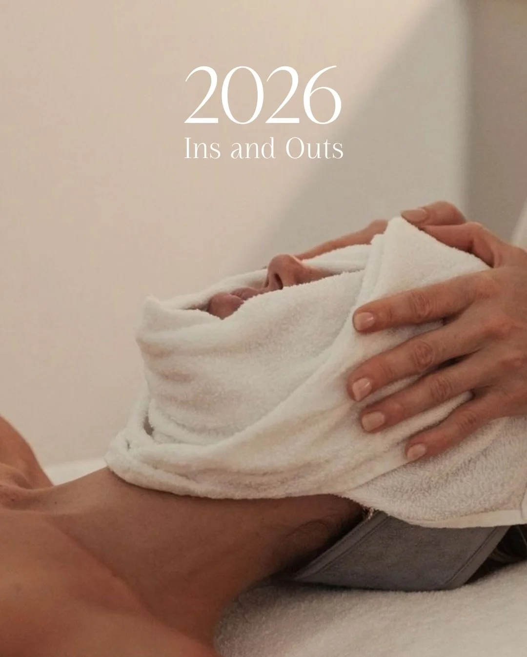 Our intentions are clear for 2026.. To slow things down, care more deeply, and choose beauty &amp; wellness that feels genuine, considered, and supportive. Less rushing, less noise, just thoughtful care, real connection, and skin that&rsquo;s respect