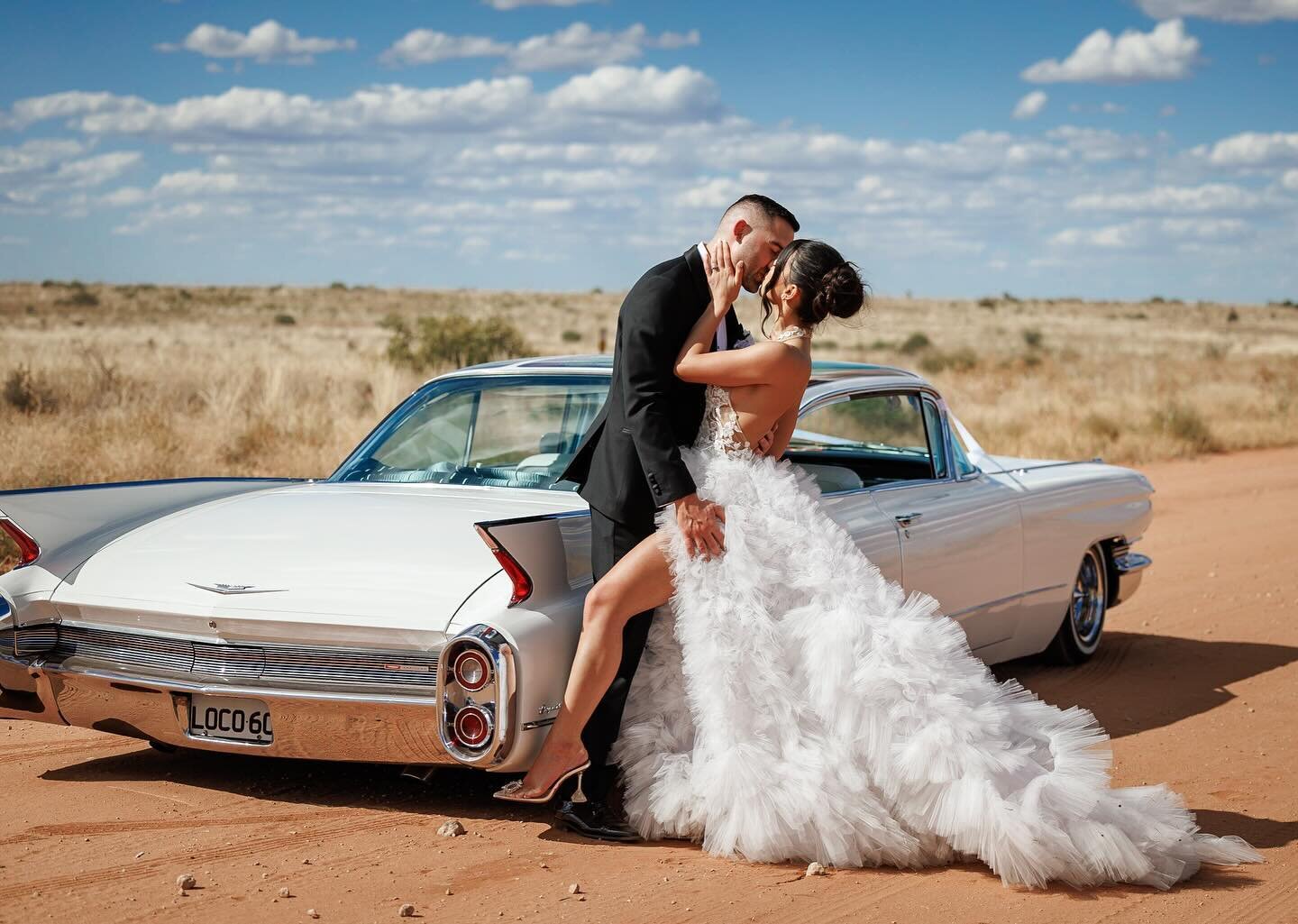 The distinct landscape of Mildura provided an ideal backdrop for the stylish duo, Ashley and Michael 💃

Captured for @georgejohnphotography 

#mjphotography #wedding #weddingday #weddingdress #weddingphotography #bride #brideandgroom #shesaidyes #we