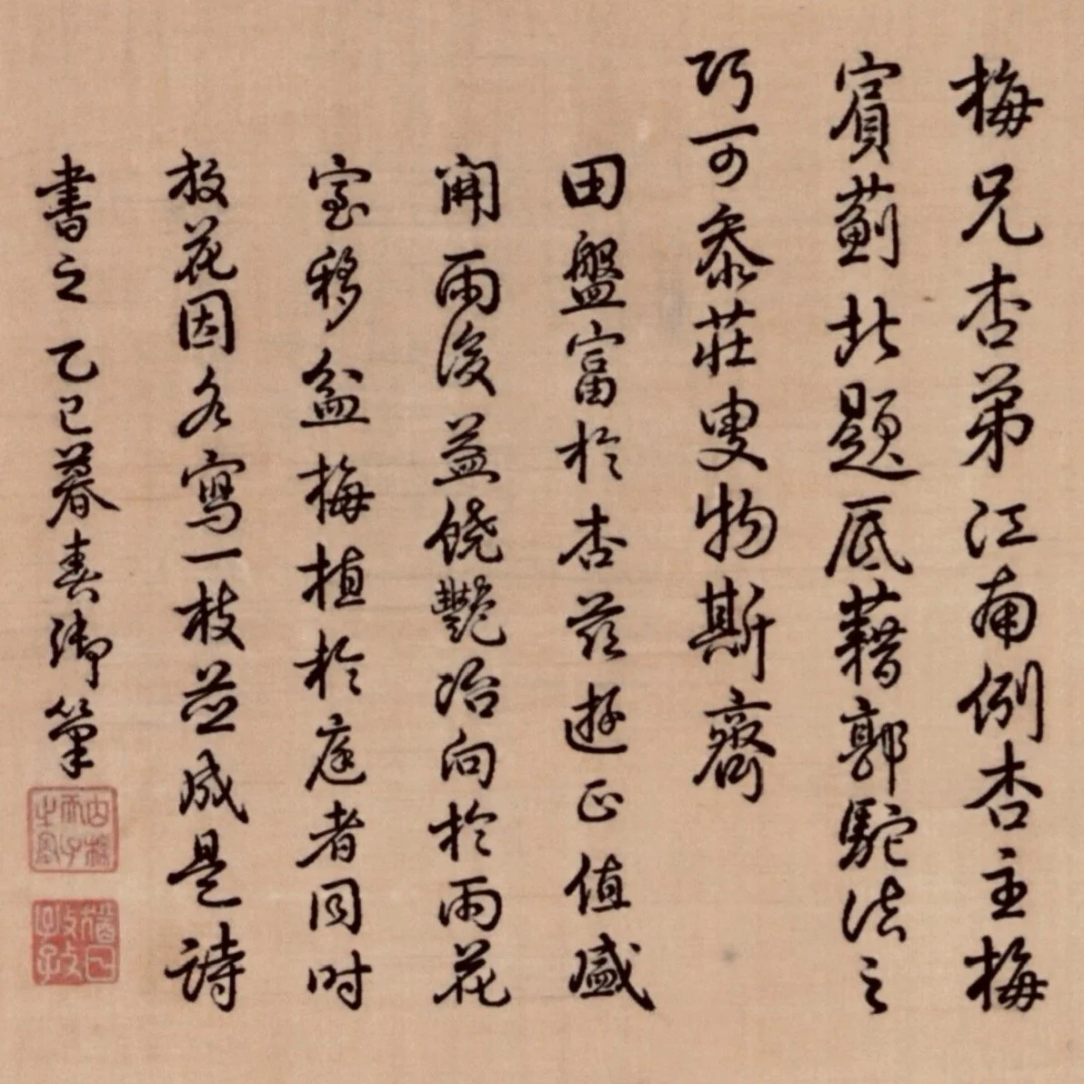 梅杏圖