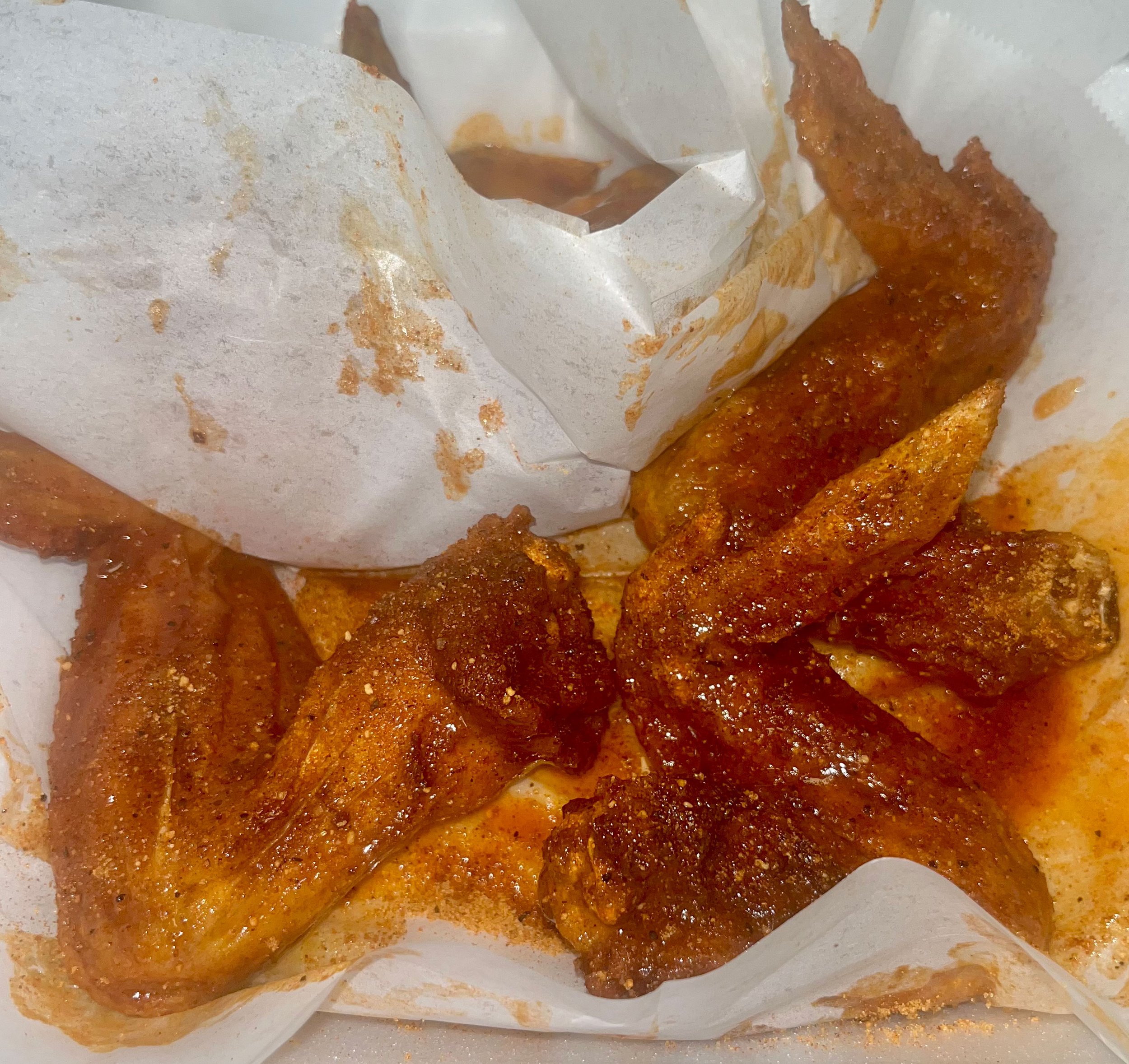 Regular Hot With Honey Rub
