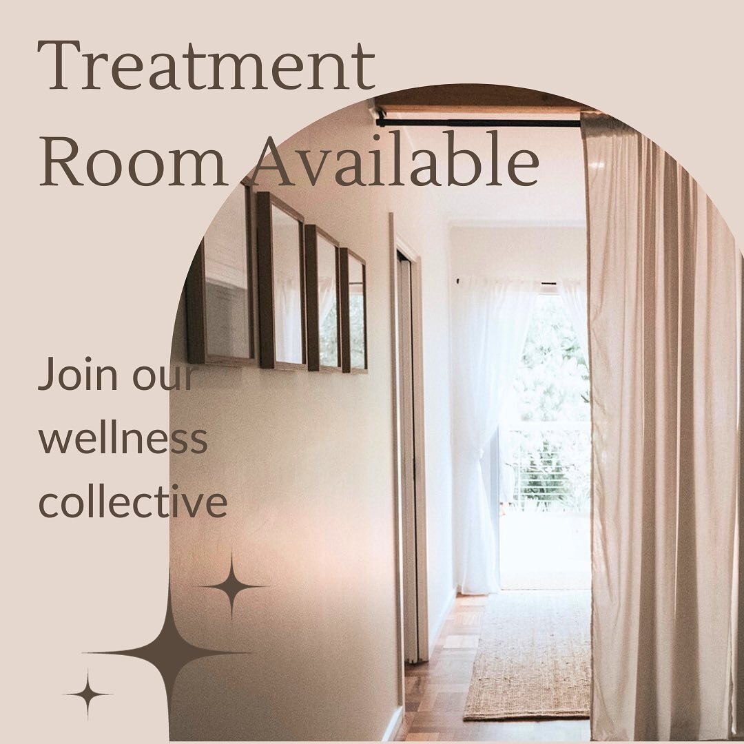 { Come and join our Wellness Hub } 

Calling in all practitioners; are you looking for a new place to call home?

We have 1 treatment/consultation room available to rent in our wellness space.

Daily + Weekly Rates available

If this sparks your inte