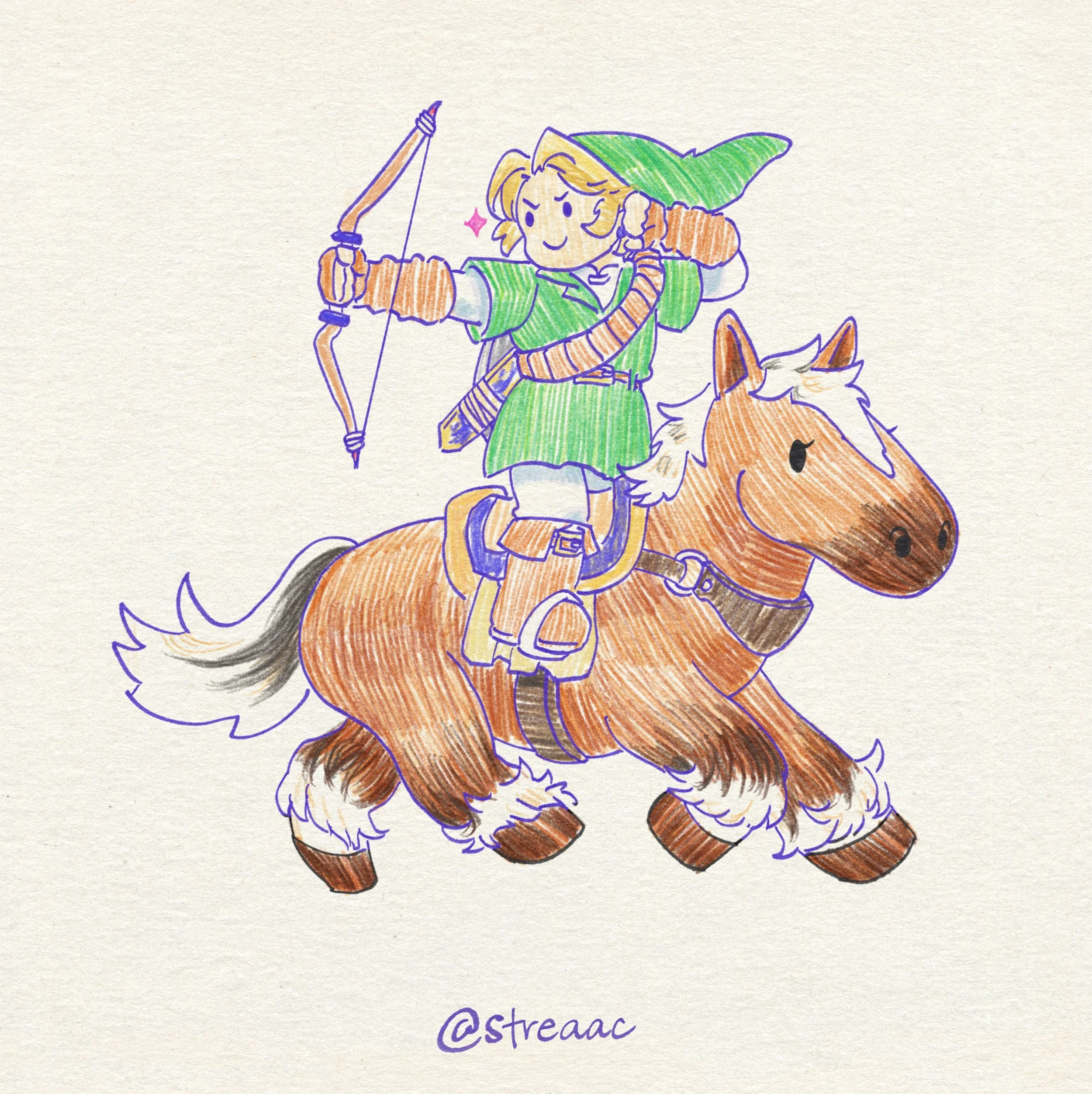 Day 29 Link Epona.JPG