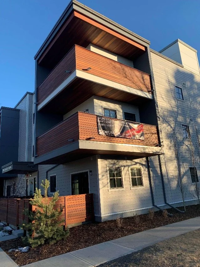 Commercial Buildings — Everest Construction - Apartment Building Building Envelope Upgrade