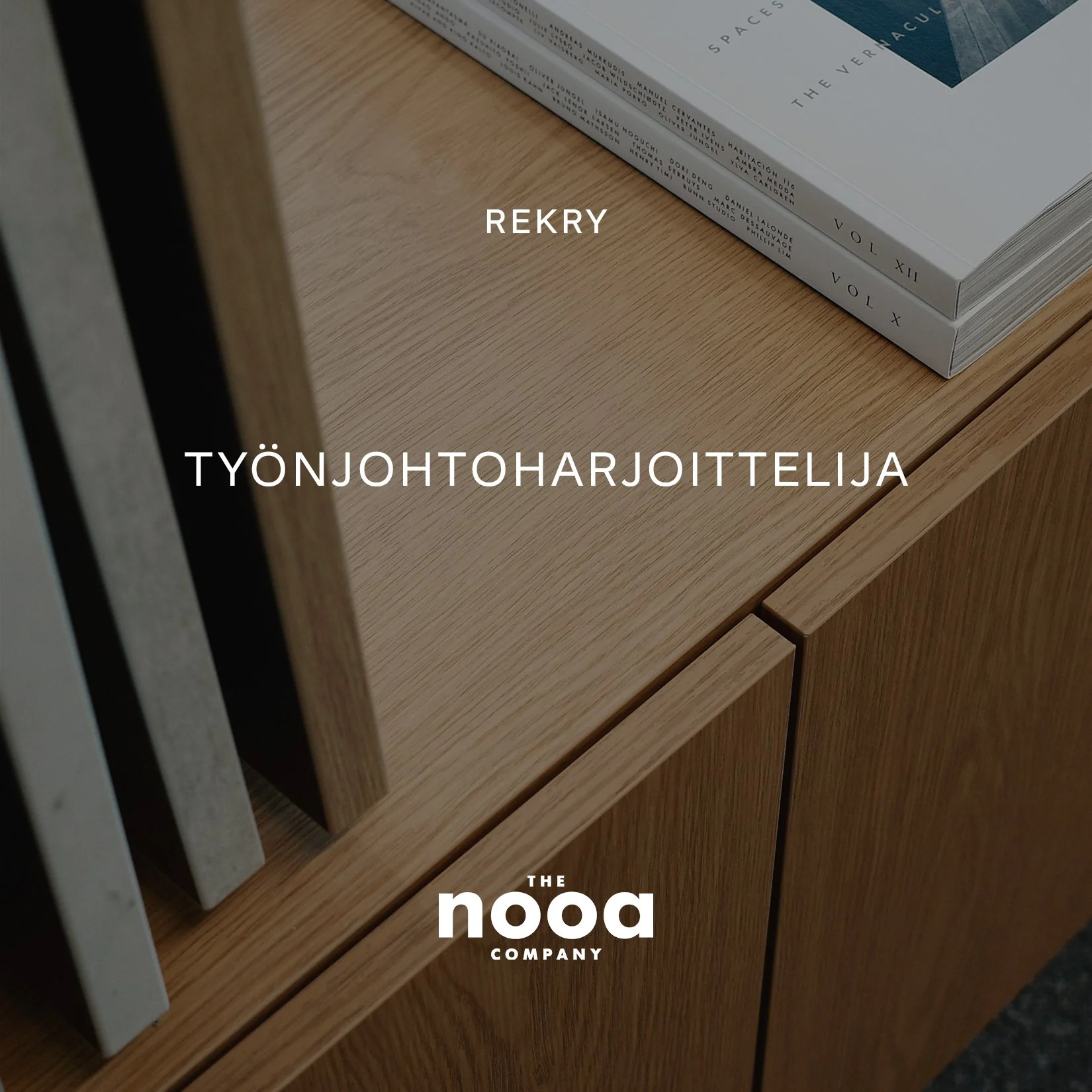 Rekry: Työnjohtoharjoittelija