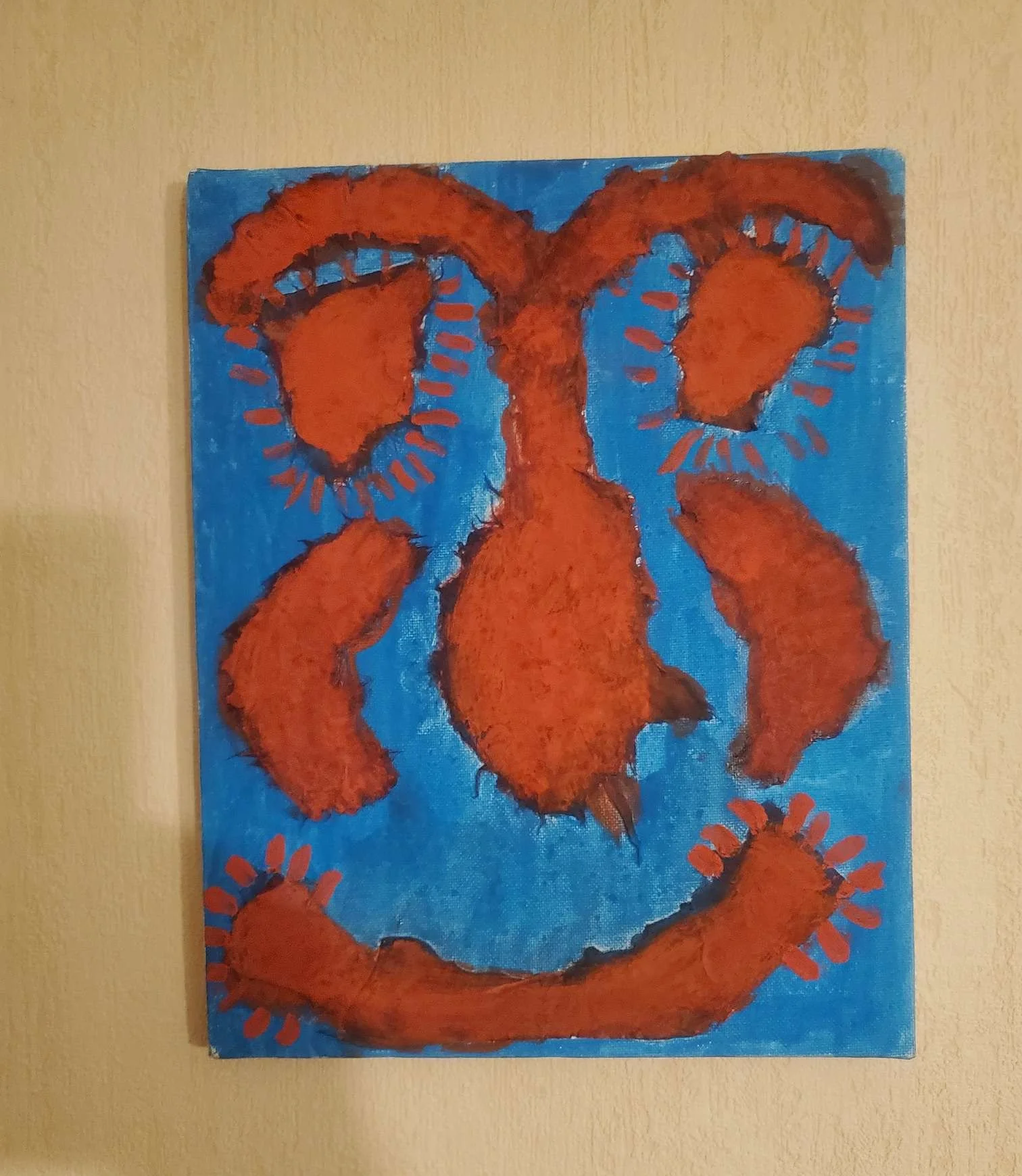 Tableau de la peinture de Jhon le Rouge