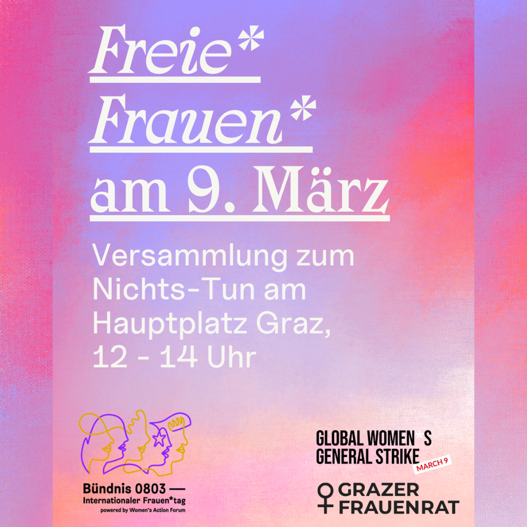 Freie* Frauen* am 9. März