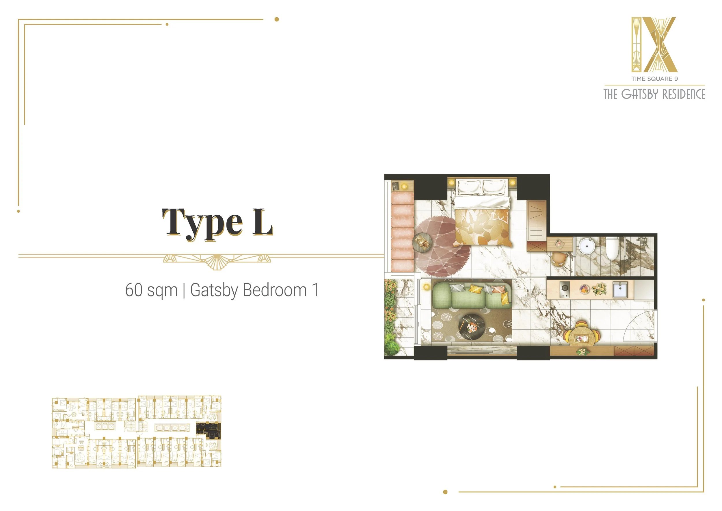 Time Square 9 - The Gatsby Residence