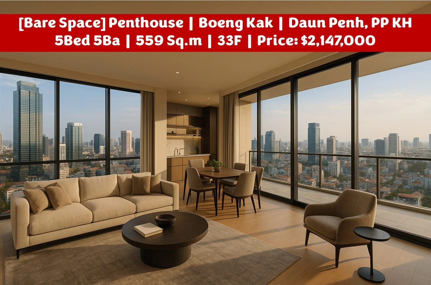 penthouse in phnom penh