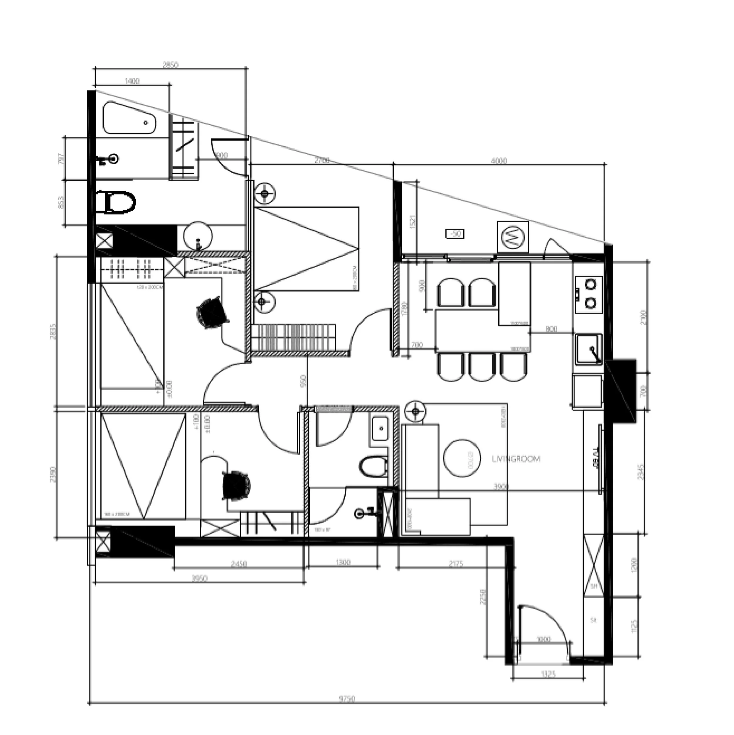 3 Bedroom - Time Square 3