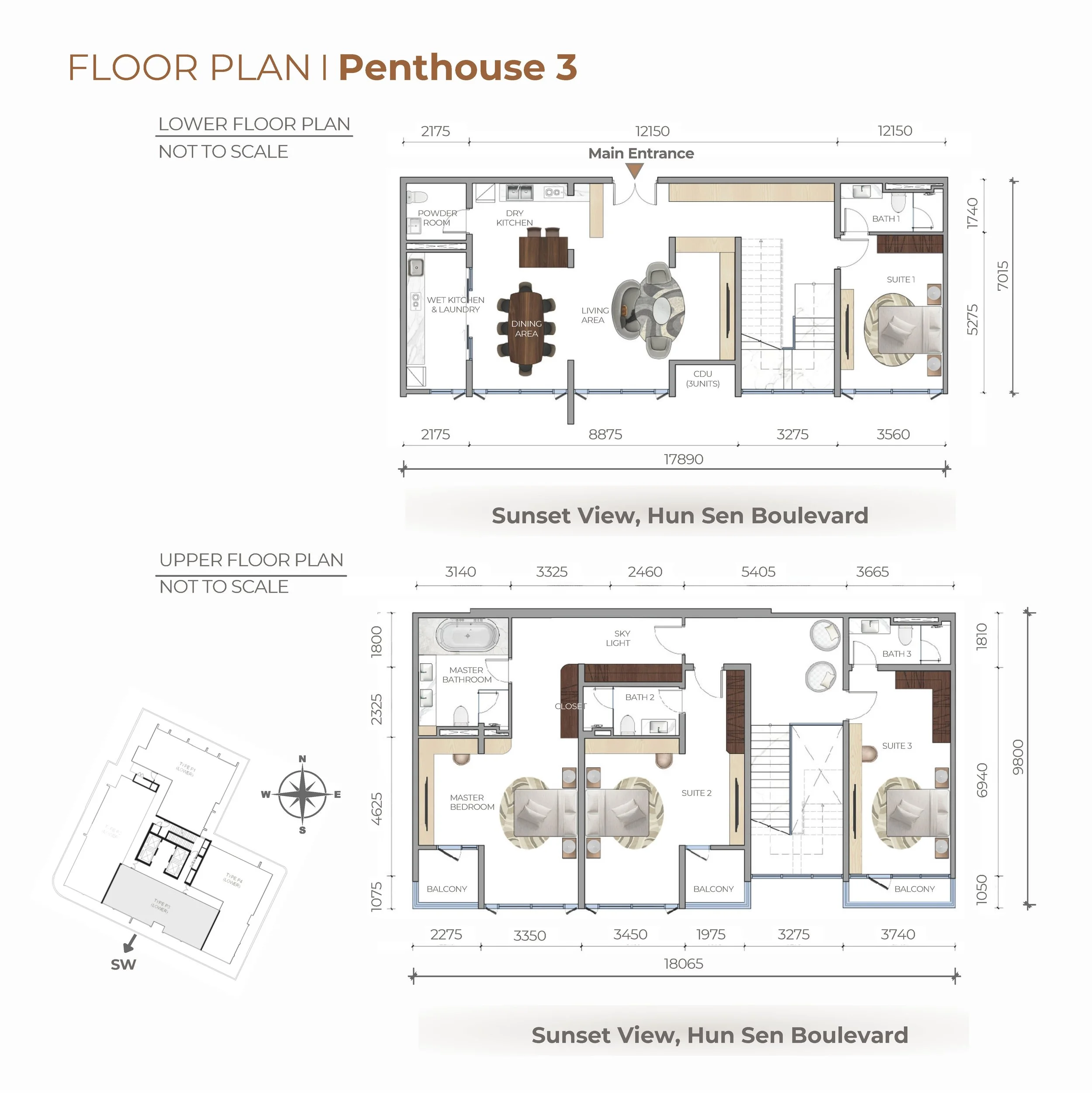 Penthouse Urban Village Phase 2