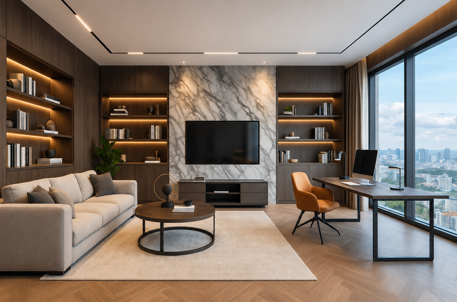 Inside a 1,238 SQM Private Sky Residence: Owning an Entire Floor Above BKK1