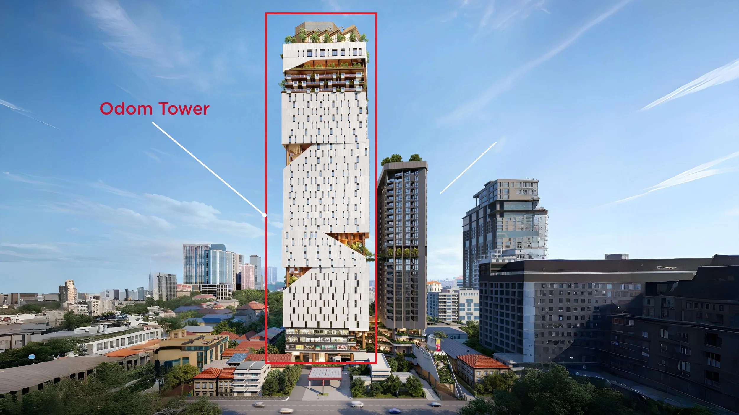 odom tower masterplan