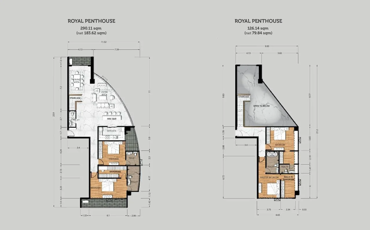 2 Bedroom Type - Orkide Condo