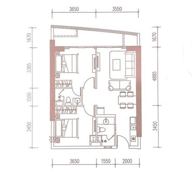 2 bedroom - Morgan EnMaison