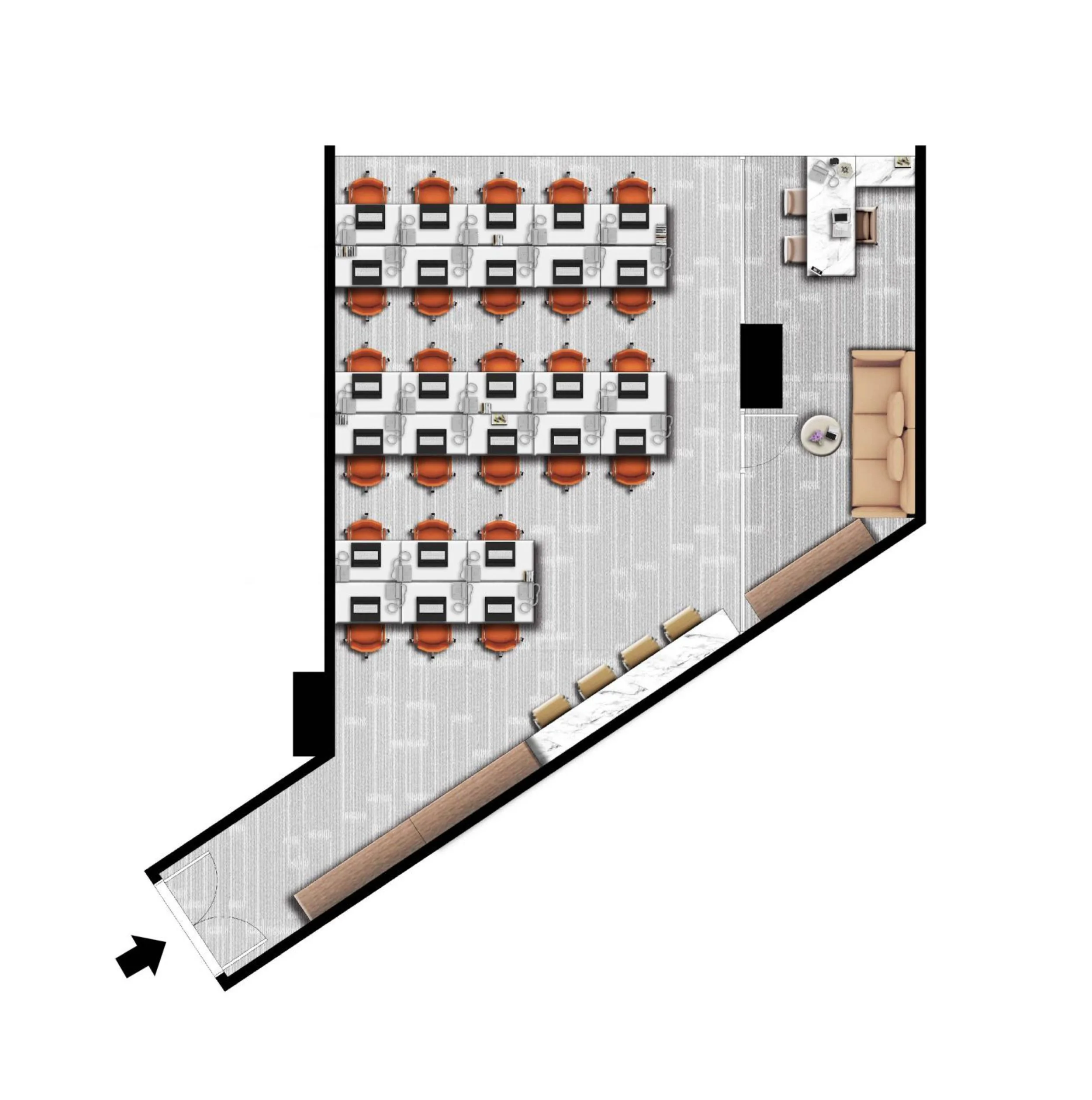 Time Square 3 Office Space