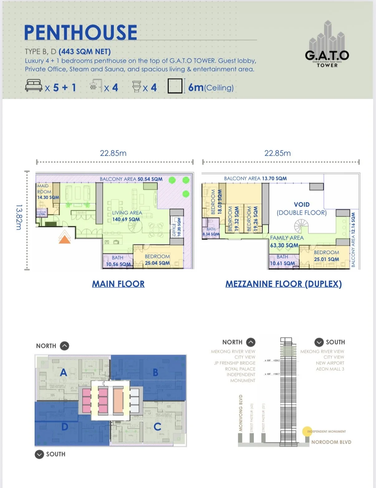 gato tower penthouse
