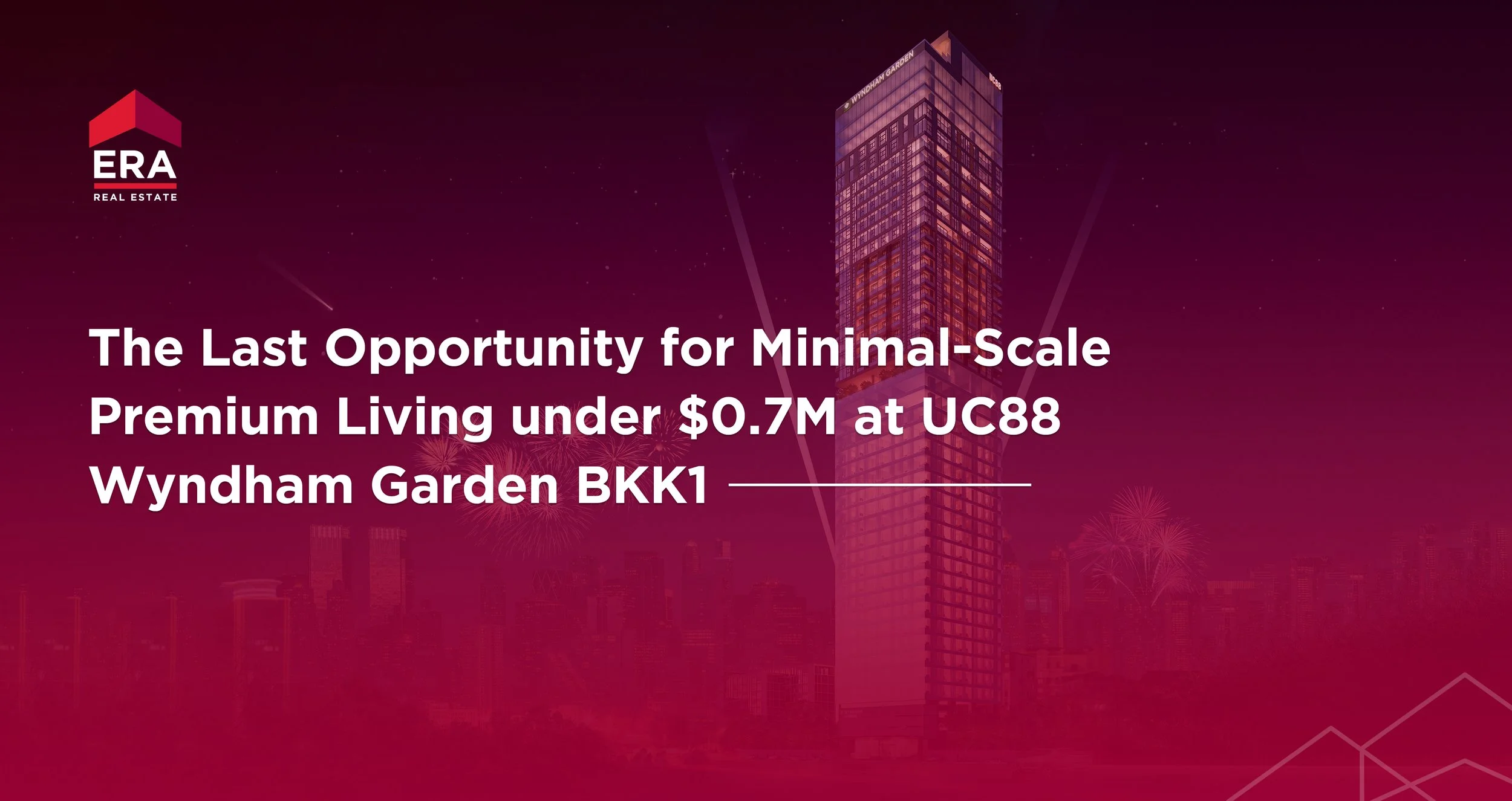 The Last Opportunity for Minimal-Scale Premium Living under $0.7M at UC88 Wyndham Garden BKK1