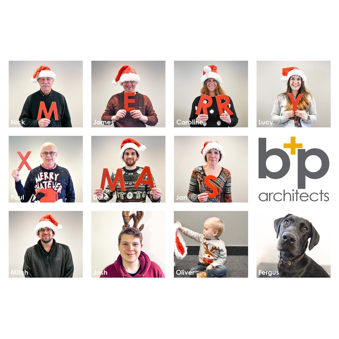 All of us at B+P would like to wish you a very Merry Christmas and a Happy New Year 🎄✨
.
Our office will be shut from December 23rd, reopening January 3rd.
.
#merrychristmas #seasonsgreetings2022 #officechristmascard #bparchitects #meettheteam #merr