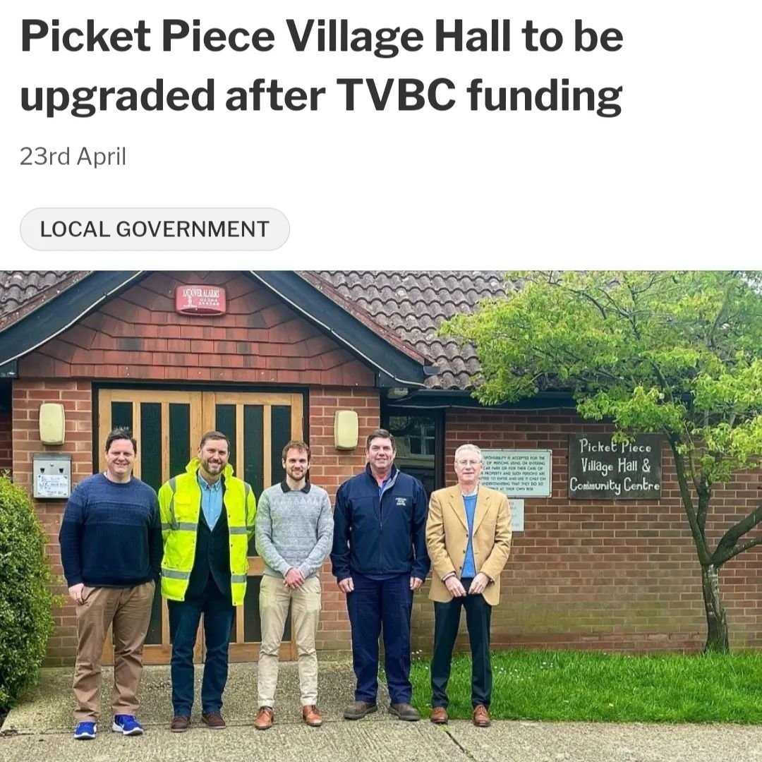 Our project at Picket Piece Village Hall has recently been featured within the Andover Advertiser: https://www.andoveradvertiser.co.uk/news/24268969.picket-piece-village-hall-upgraded-tvbc-funding/.

Our proposal to refurbish the village hall include