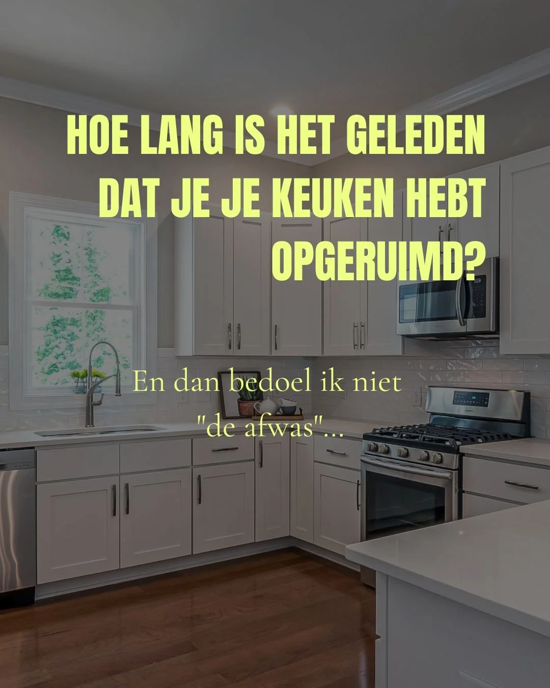 Wanneer heb jij nog eens &eacute;cht in je voorraadkast gekeken?
Zo van: de kruiden sorteren, de rijst die je al drie keer kocht terugvinden, en die ene plakkerige fles achteraan durven weggooien?

Juist. Het is al even geleden.

Je weet dat het je t