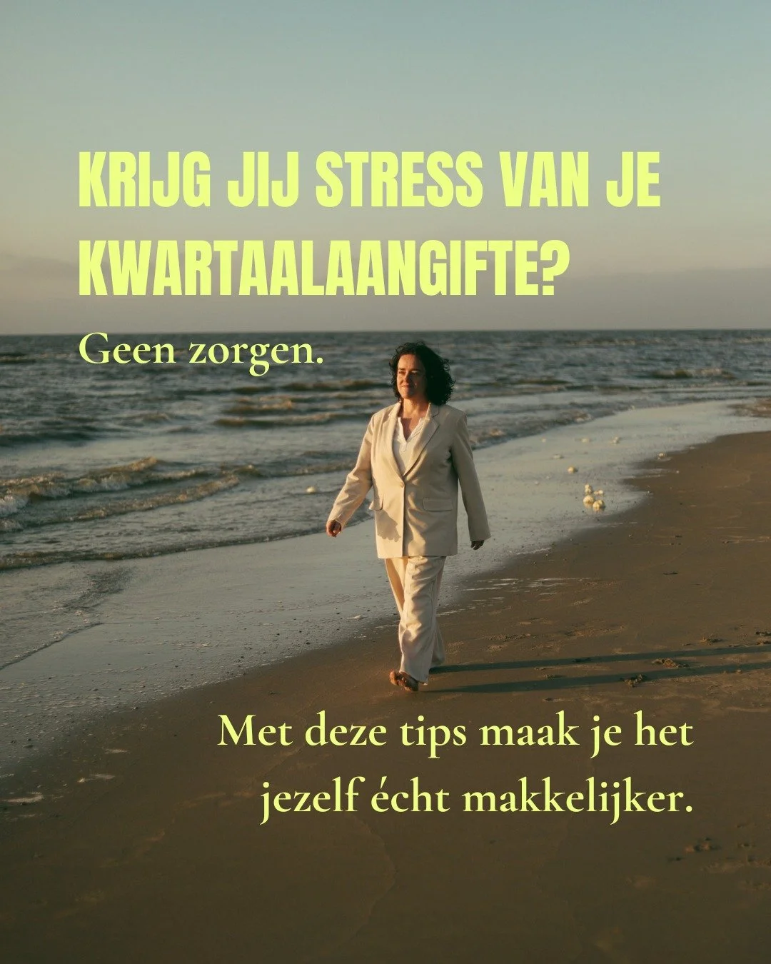 Krijg jij ook elke drie maanden hartkloppingen bij het woord kwartaalaangifte? 😅
Je bent niet de enige.

Plots duikt je boekhouder op in je mailbox,
en jij denkt: &ldquo;Oei&hellip; waar ligt dat mapje ook alweer?!&rdquo; 

Goed nieuws: het hoeft &e